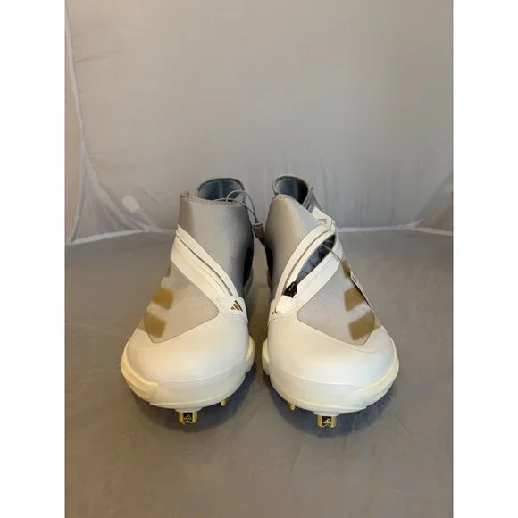Adidas Adizero Impact metal baseball cleats gray white mens size 11 IF8483 NWT